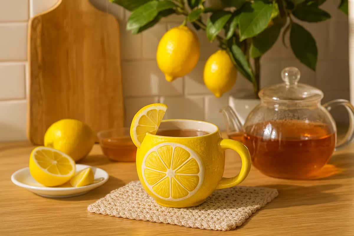 Bloomingware lemon mug wholesale — housewares distributor